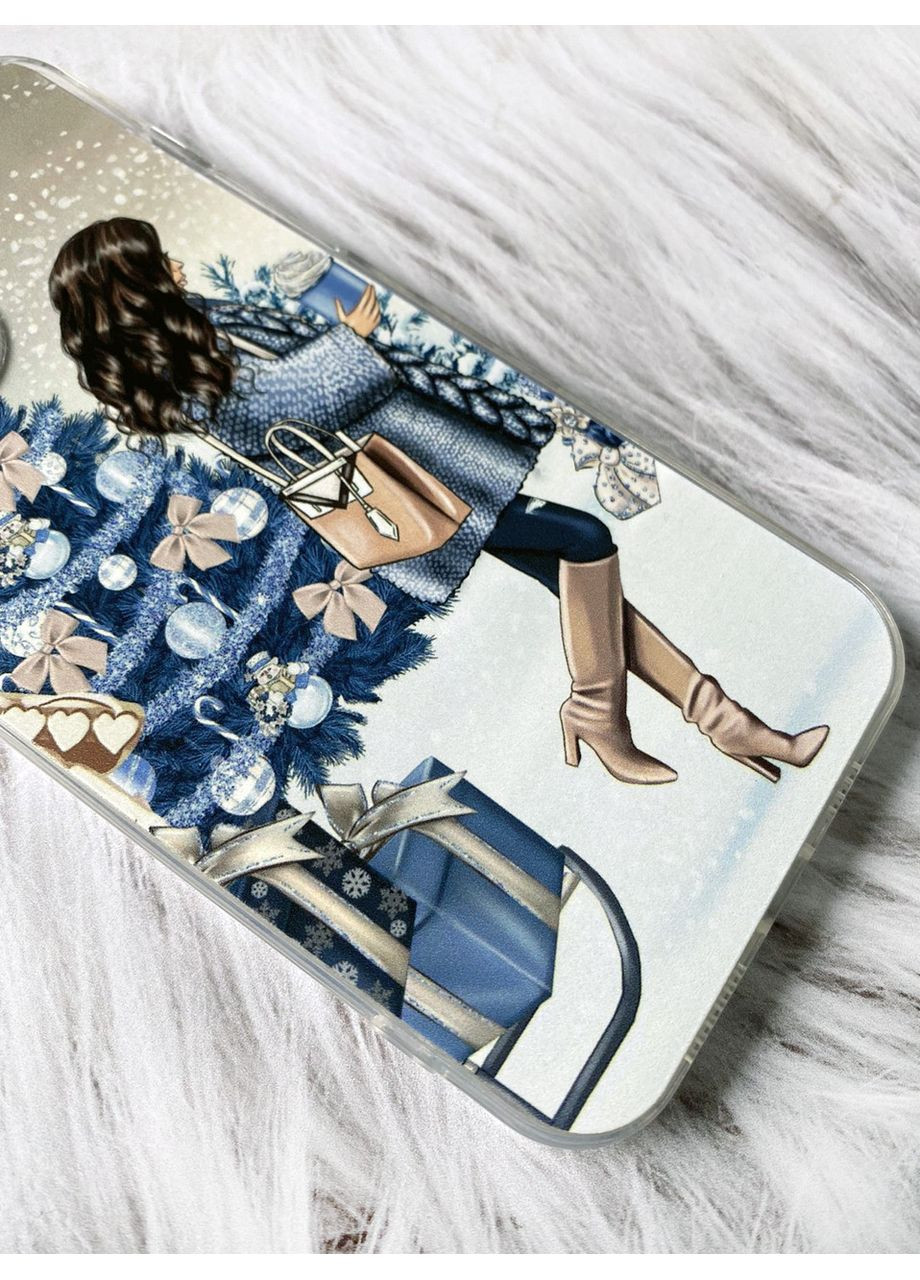 Чохол на iPhone 16 Pro Max Дівчина з подарунками (принт 143) Creative (362969275)