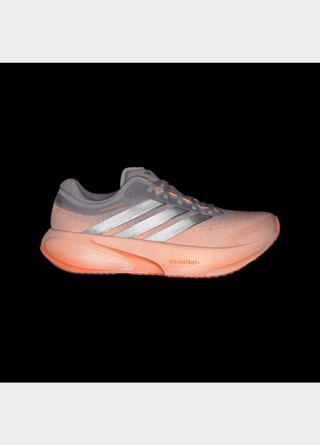 Кросівки SUPERNOVA RISE 3 RUNNING adidas рожеві всесезони (370395831)