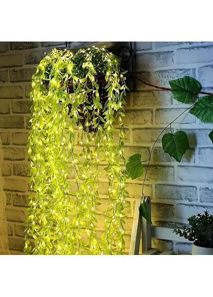 Гирлянда Роса с LED-подсветкой "Зеленая Верба" 2, Теплый свет SF-56 Blip (363833267)