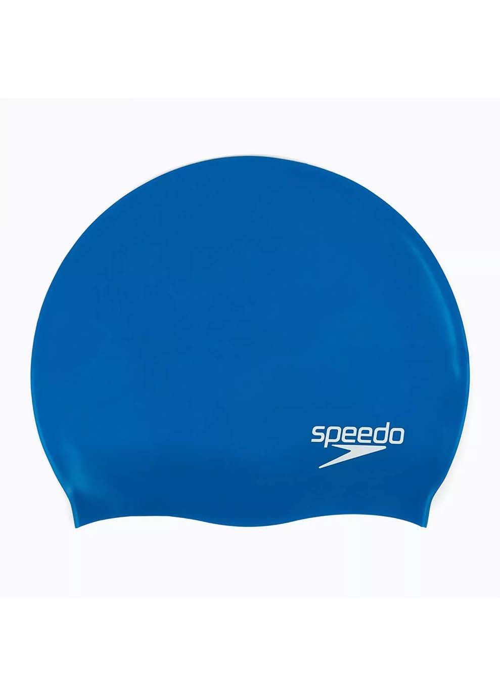 Дитяча шапочка для плавання FLAT SILCONE CAP TEAM JU Синій Speedo (367597325)