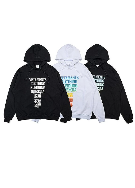 Мужское худи Vetements W2 Black No Brand (389097552)