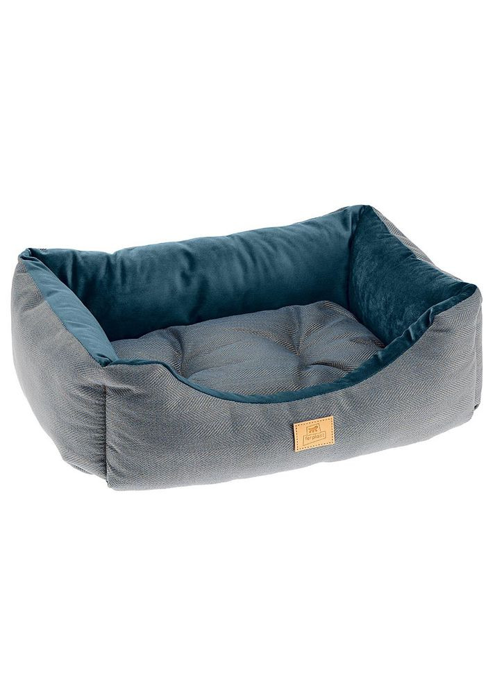 М'яке місце - лежачик для собак і кішок Chester (Ферпласт Честер) 66 х 50 x h 20 см - 60, Синій Ferplast (297511074)