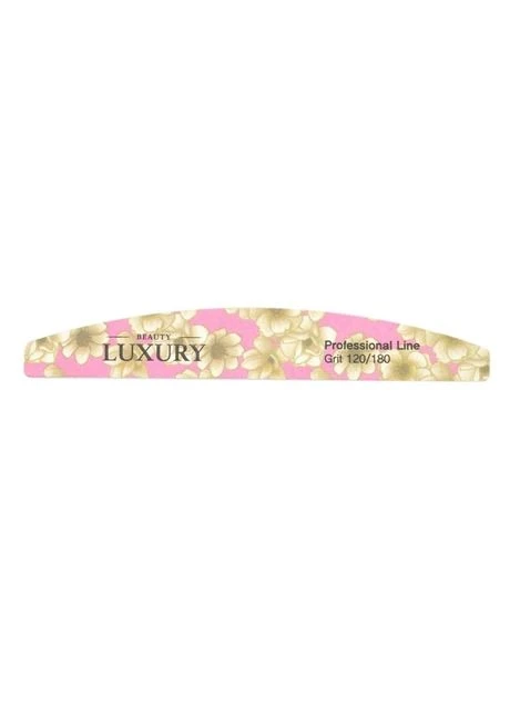 Пилка для нігтів Beauty MF-35 120/180 мінеральна луна кольорова Luxury (392103470)