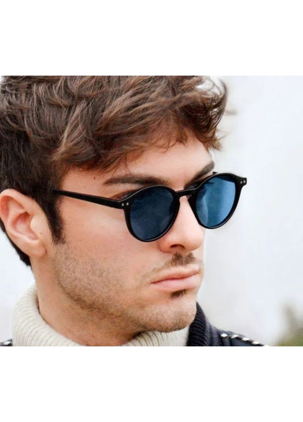 Cонцезахисні окуляри унісекс чорні No Brand (324768619)