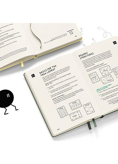 Блокнот SketchNote Journal, Середній, Olive (англ) Leuchtturm1917 (269901125)