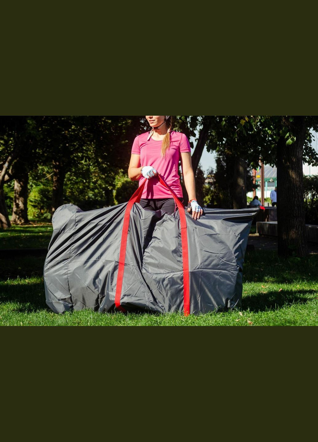 Сумка для перевезення велосипеда, велочохол Bike-Components М2-29, з відділенням для колеса Active Bike (324626848)