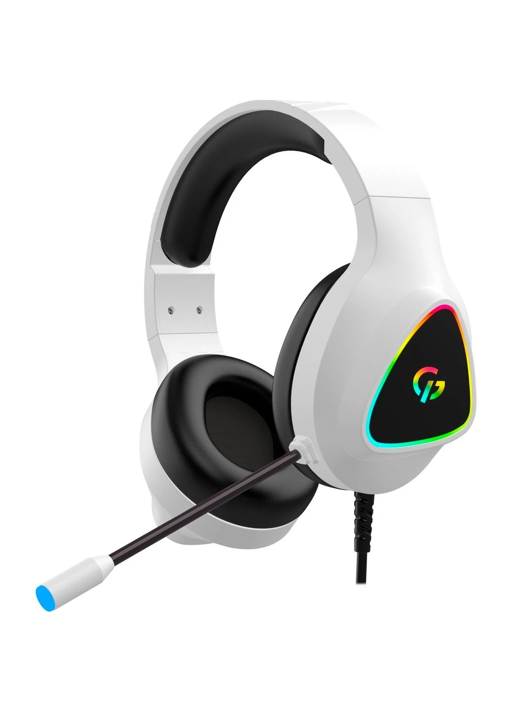 Игровые наушники HS615 RGB White [121967] GAMEPRO (400981959)