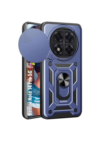 Чехол для мобильного телефона (713095) BeCover Military Xiaomi Redmi Note 14 Pro 5G Blue (364493218)