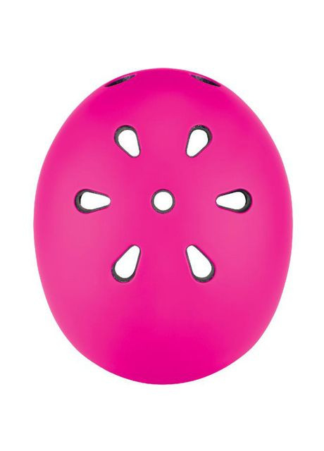 Шлем защитный Evo Lights с фонариком, р.XXS-XS (45-51см), розовый () Globber 506-110 (328261214)