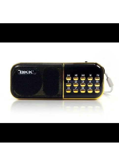 Радиоприёмник с FM USB MicroSD BKK B837 радио на аккумуляторе 18650 MDR No Brand (385867416)
