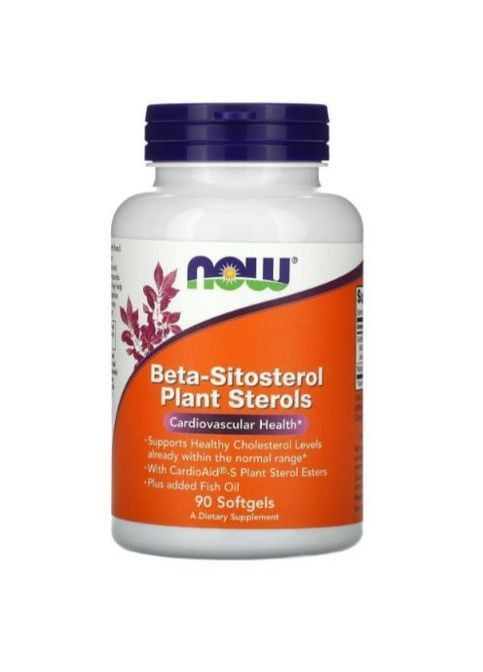 Beta-Sitosterol Plant Sterols 90 Softgels Now Foods (362418853)