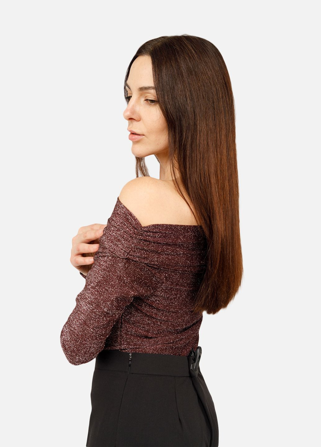 Жіночий боді колір бордовий ЦБ-00264776 Yuki (314800380)