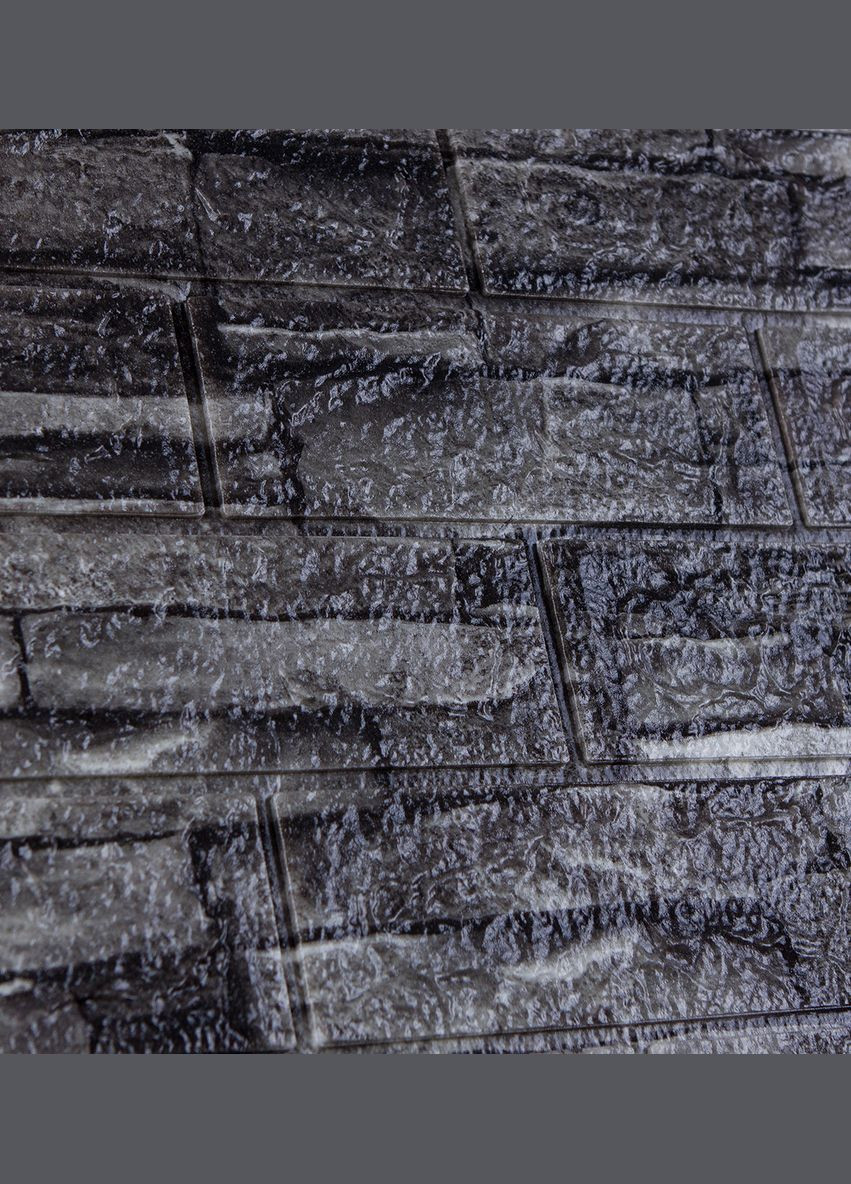 Самоклеящаяся декоративная 3D панель Серый песчаник 700x770x5мм (059) 3D Loft (330823547)