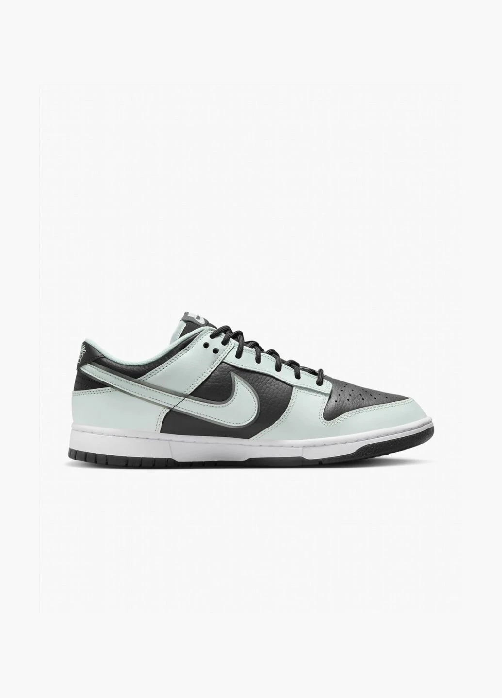 Черные демисезонные кроссовки мужские dunk low retro premium shoes black/turquoise fz1670-001 Nike
