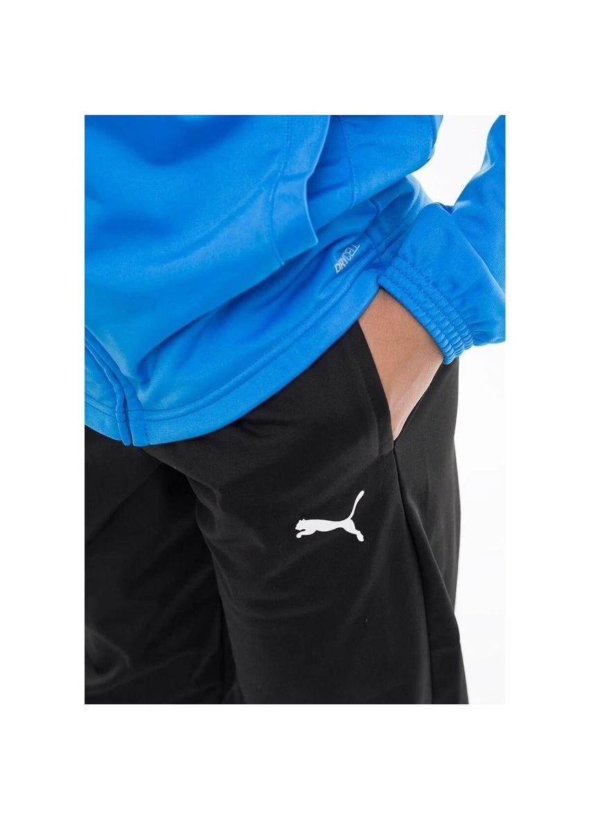 Спортивный костюм подростковый голубо-черный 658655-02 Puma TEAMRISE (397847666)