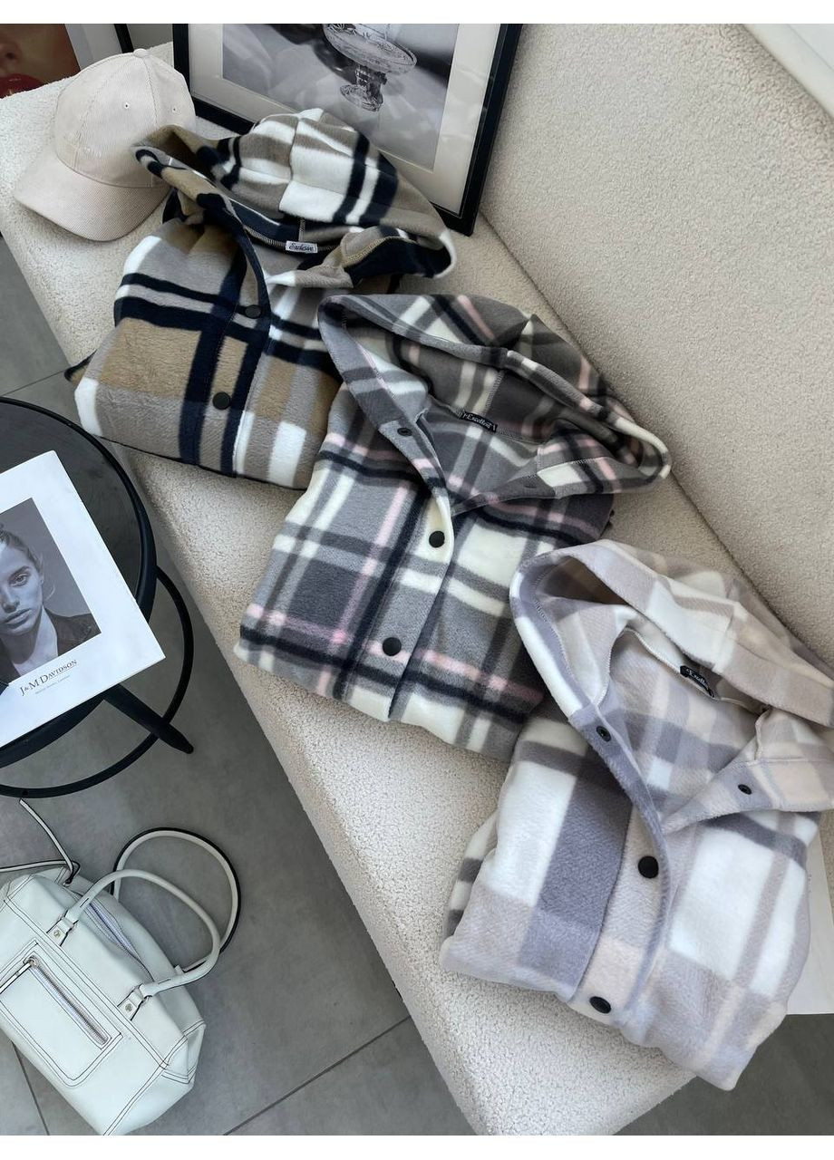 Коричневая рубашка No Brand