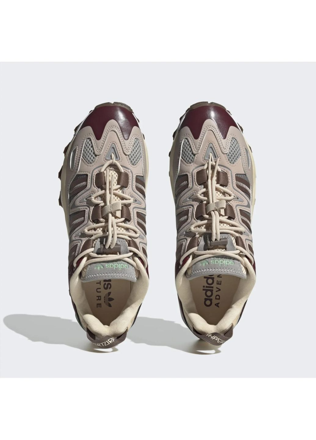 Цветные демисезонные кроссовки мужские hyperturf adventure (hq6605) adidas