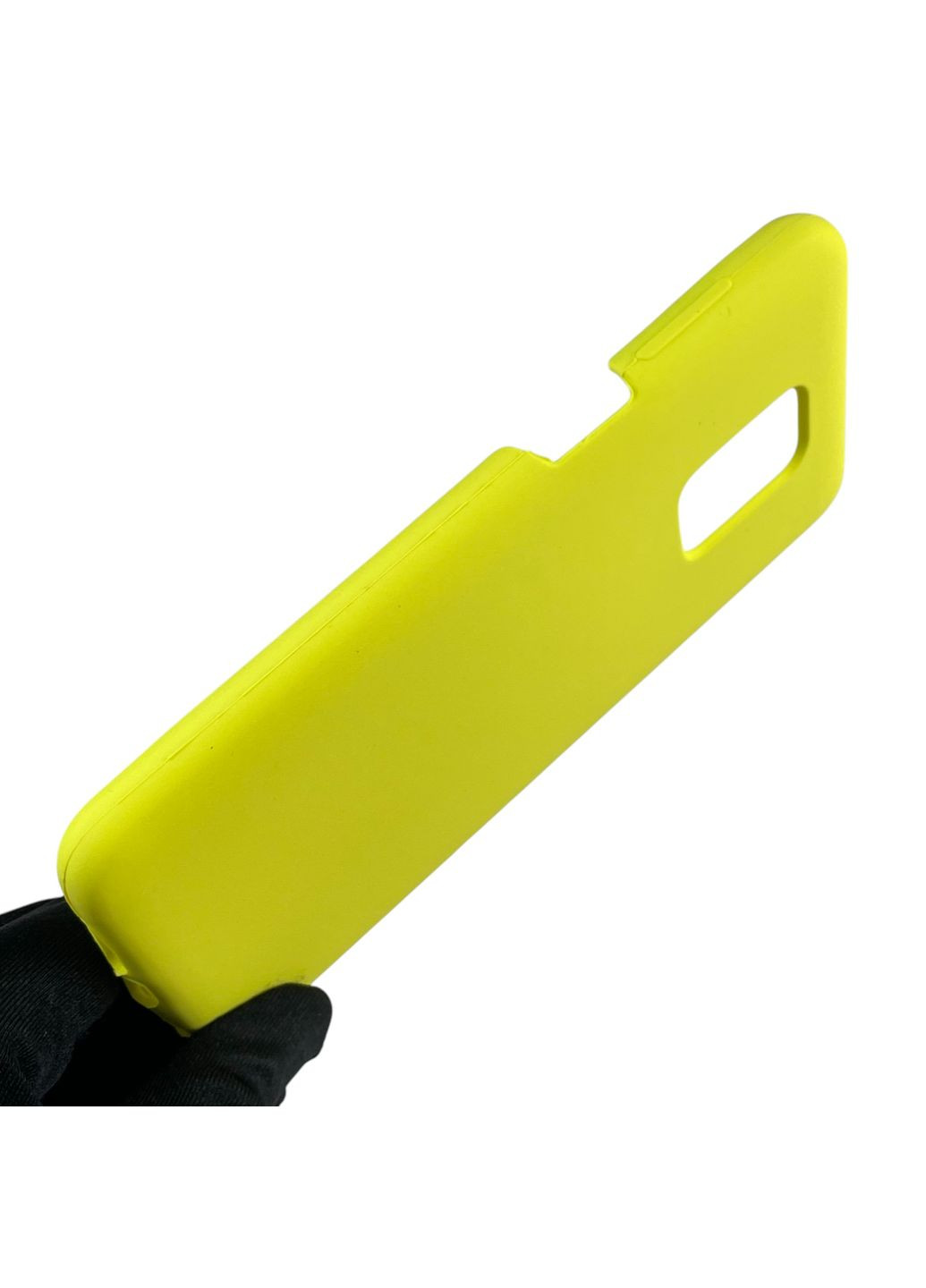 Чохол для Redmi Note 9S силіконовий з мікрофіброю нековзний на сяомі редмі нот 9с жовтий Xiaomi (366390602)