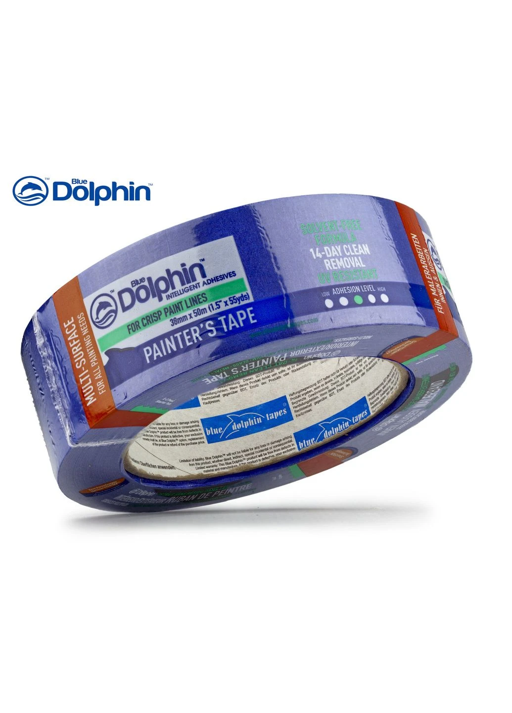 Малярная лента (скотч) 48мм х 50м Blue Special Blue синяя (14дней) Dolphin (392073593)