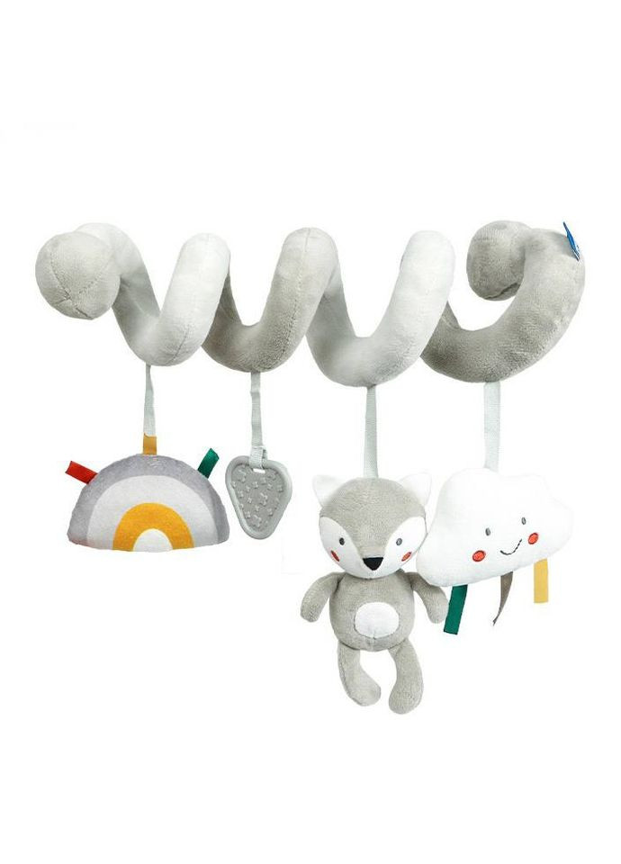 Розвиваюча іграшка спіраль 9389A-A з підвісними елементами Limo Toy (327796774)