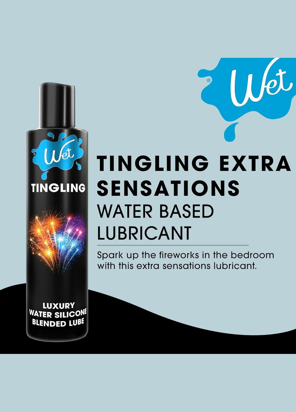 Лубрикант на водній основі Cool Tingle з ефектом охолодження, 89 мл. Wet (303136701)