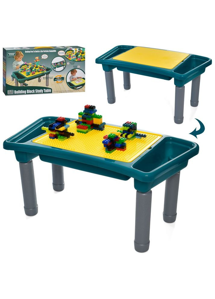 Конструктор UG 7702 (18) столик для малювання та збирання конструктора No Brand (366304312)