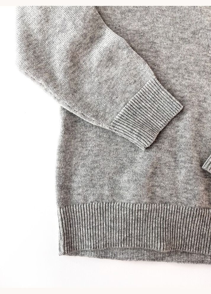 Кофта светр 104 см сірий артикул Л738 H&M (316055723)