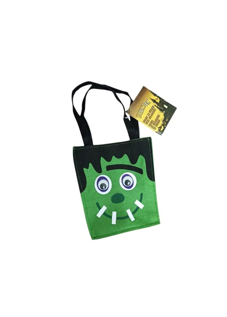 Сумка для конфет на хэллоуин Франкештейн 200 на 205 мм разноцветный Jannet Сумка (357205556)