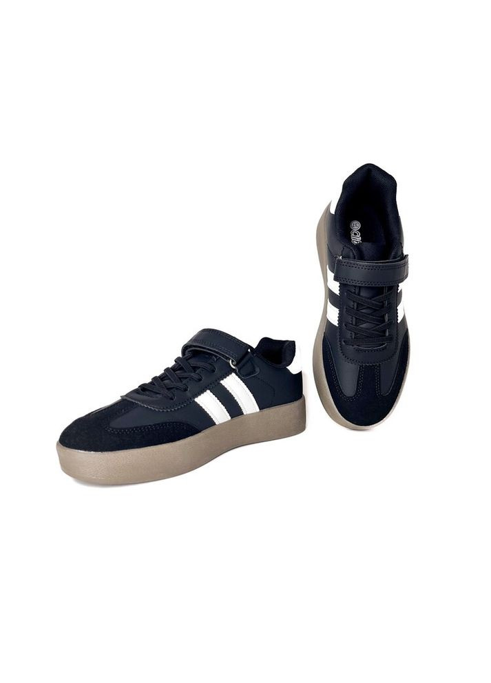 Чорні кросівки 26 р 16,7 см чорний артикул к455 Clibee