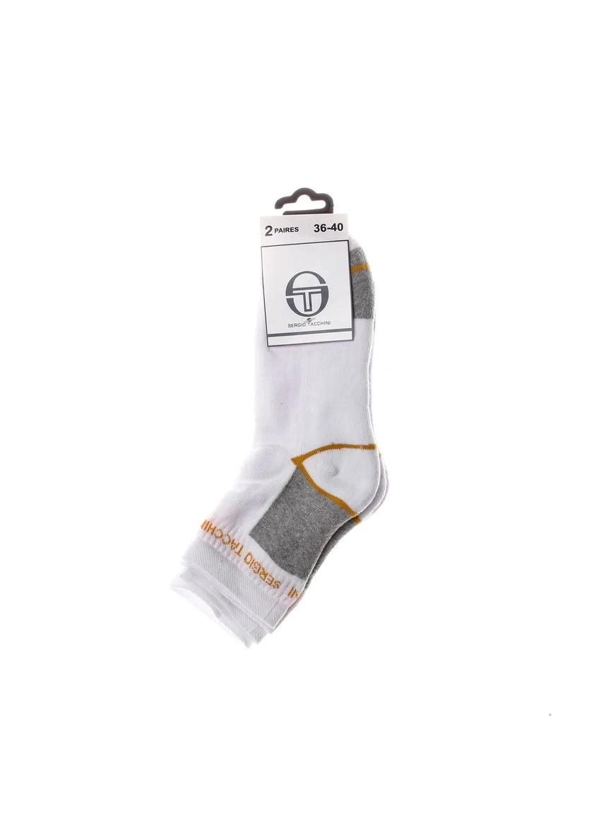 Білі шкарпетки 72% бавовна 3 пари Sergio Tacchini (398538574)