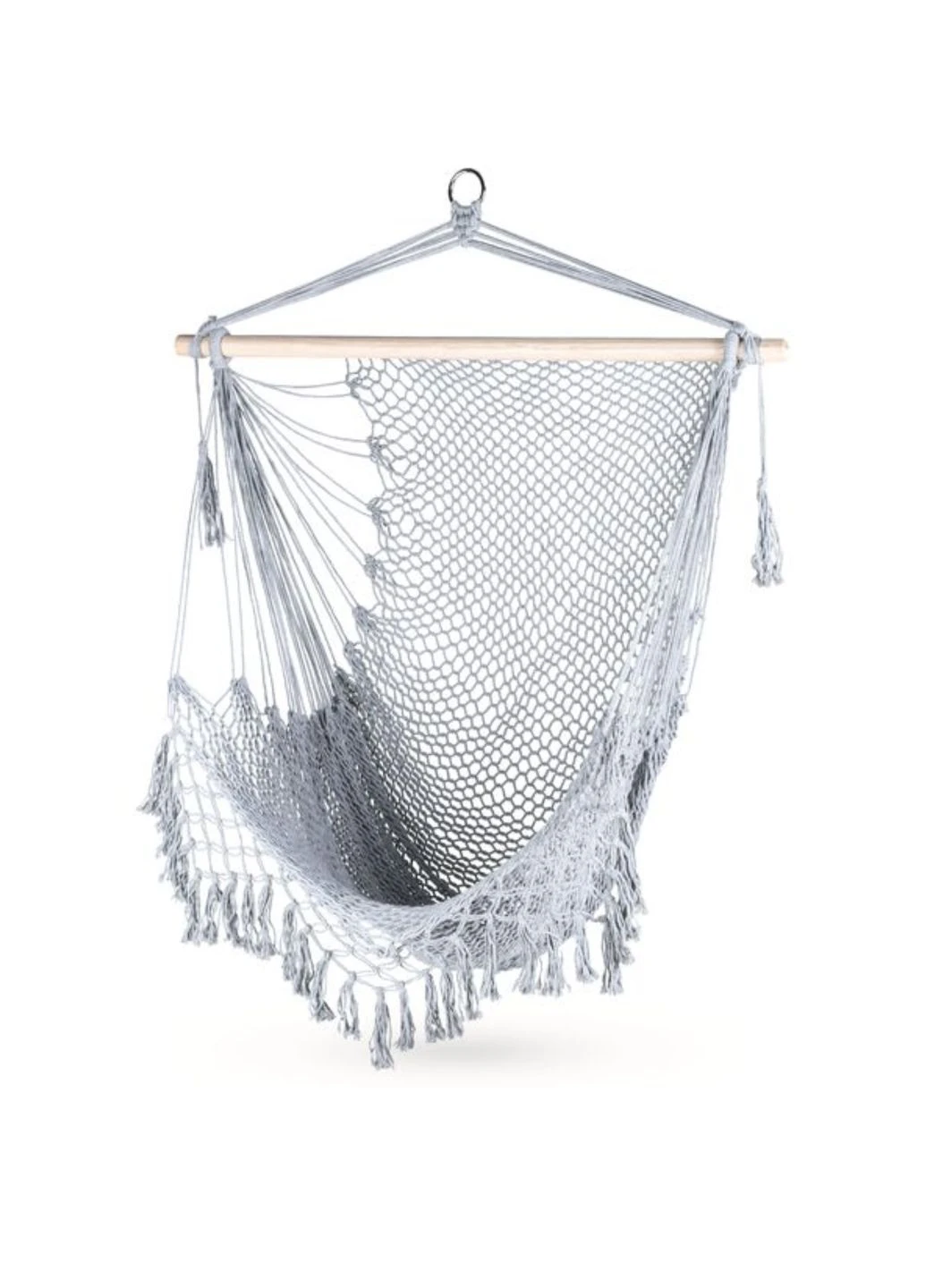 Кресло-гамак Boho подвесное серый Outtec (301538526)