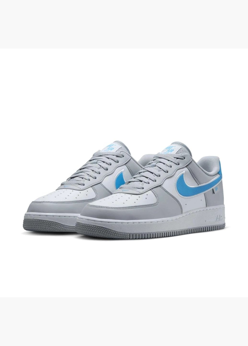 Серые кроссовки мужские air force 1 07 next nature grey hm0721-001 Nike
