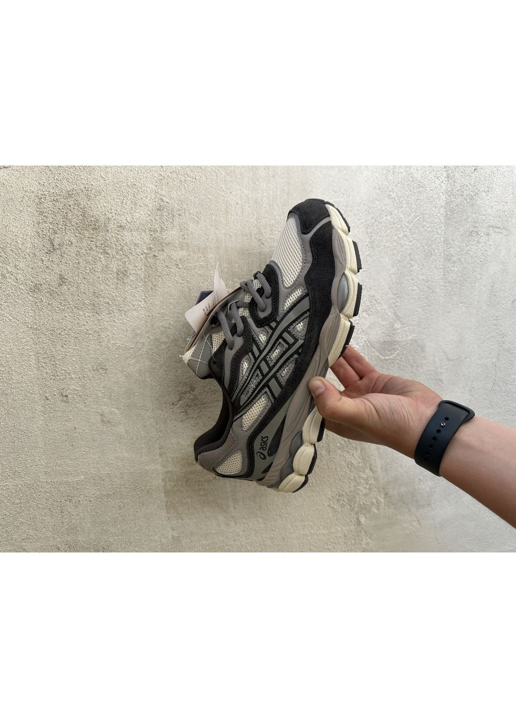 КРОСІВКИ ЖІНОЧІ ASICS GEL-NYC BEIGE BROWN АСІКС ГЕЛЬ НЮК No Brand бежеві демісезони (368868570)