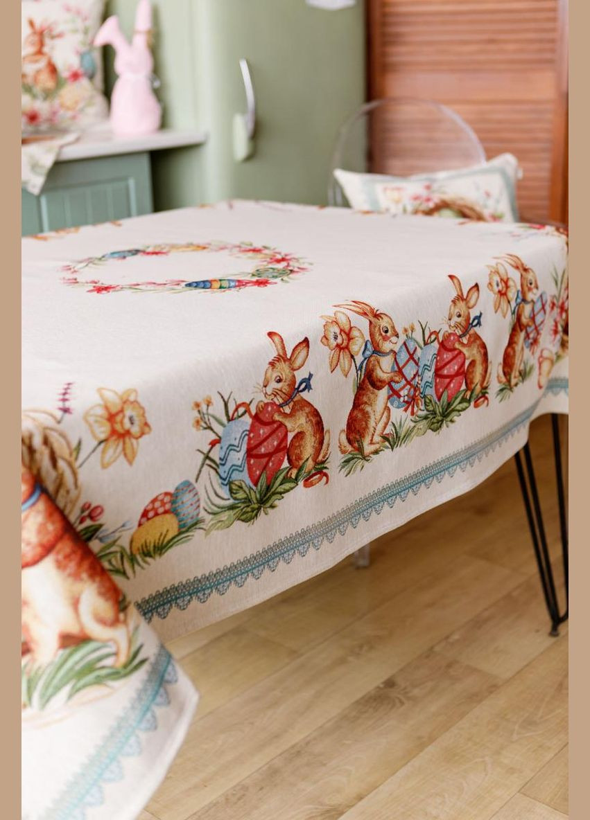 Гобеленова скатертина на стіл Злагода Прованс (326807424)