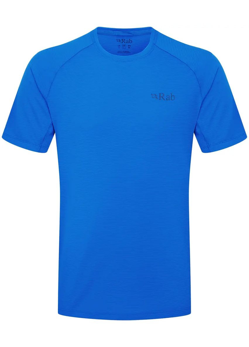 Комбінована футболка sonic tee maya blue Rab