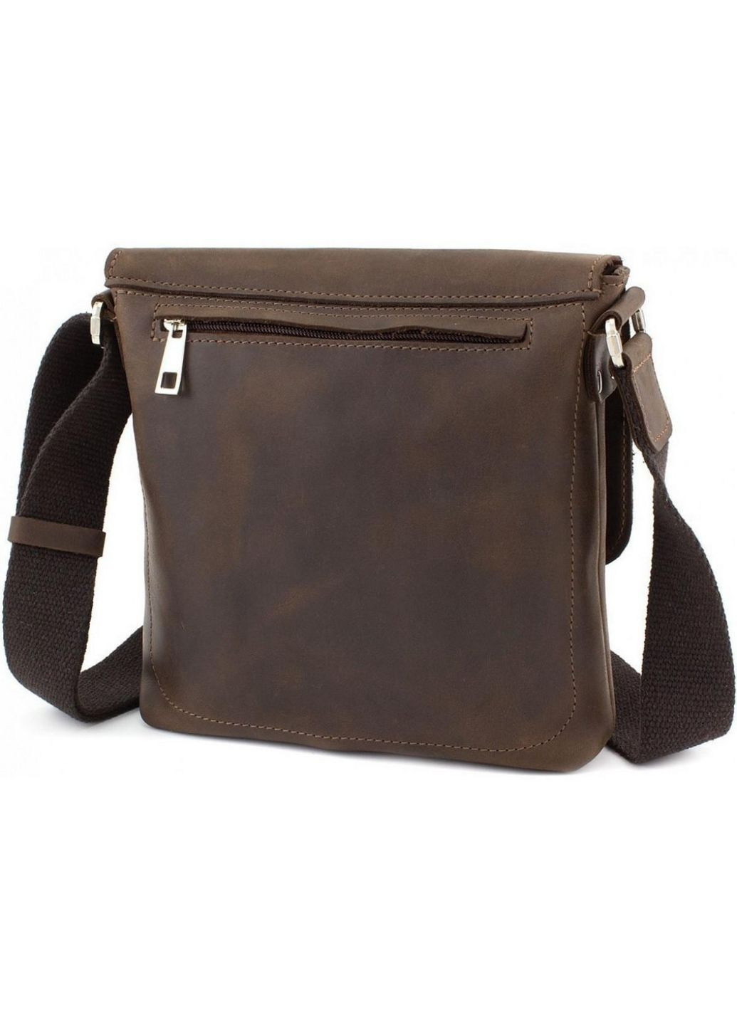 Мужская кожаная сумка через плечо 22х22х5.5 см Grande Pelle (315868995)