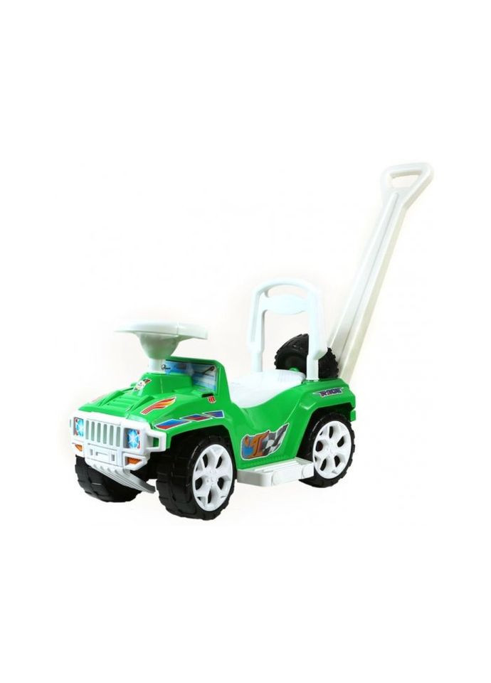 Автомобиль для прогулок толокар с родительской ручкой Ориончик, (зеленый) Orion (293343293)