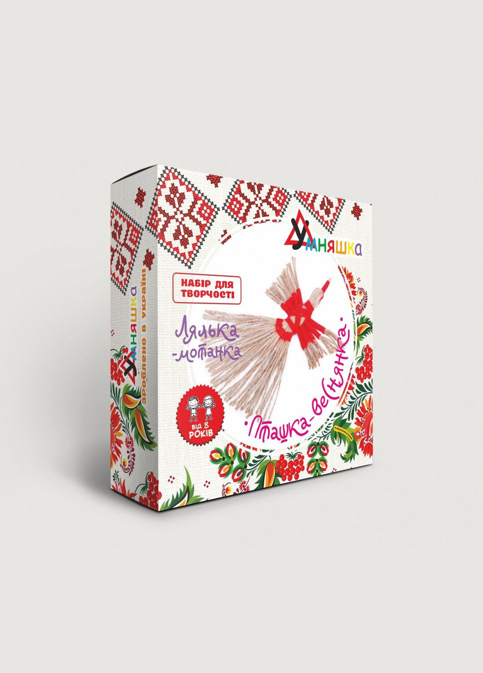 Дитячий набір для творчості. Лялька-мотанка "Пташка-веснянка" (НС-003) HC-003 від 8-ми років УМНЯШКА (354180285)