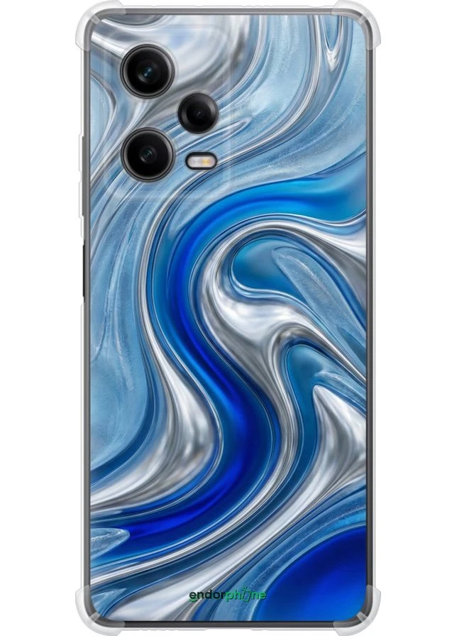Чехол на Xiaomi Redmi Note 12 Pro 5G Liquid Chrome "6781sp-2932-70447" Endorphone (387717243)