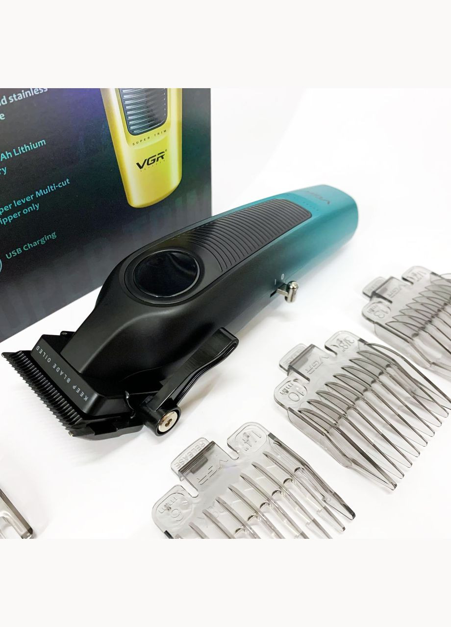 Акумуляторна машинка для стрижки V-196 GREEN VGR (364666058)