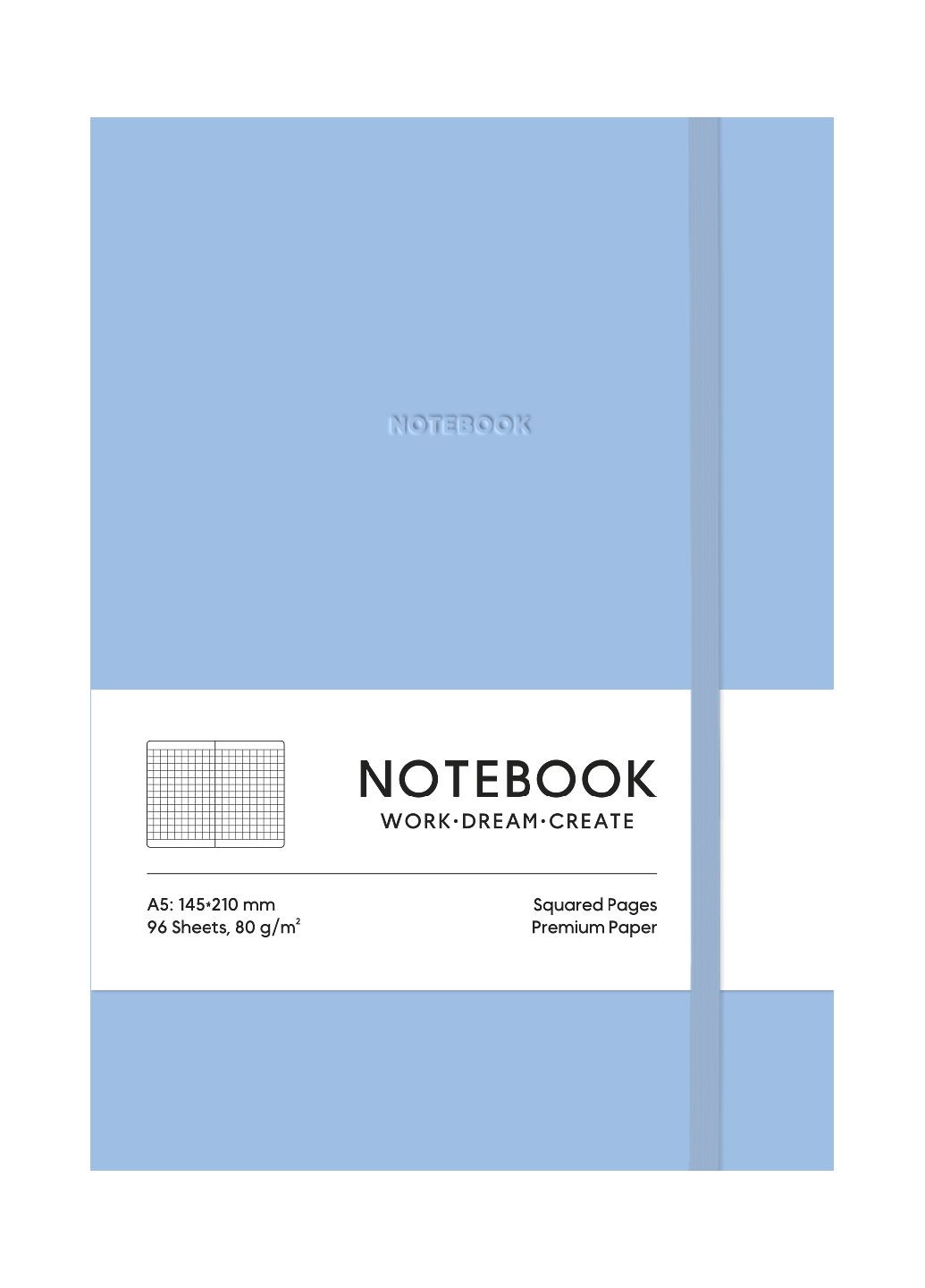 Тетрадь в клетку А5 96 листов, Белая бумага, мягкая обложка 7113 A5-7113K 4823088239485 Genius (300148688)