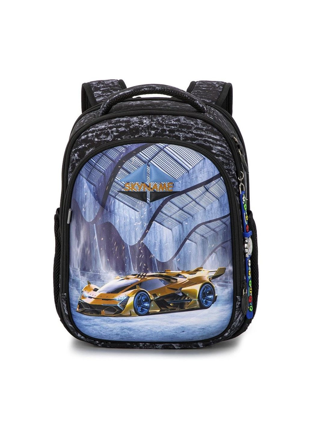 Ранець-черепашка + брелок іграшка колір сірий CB-00255095 SkyName (319053896)