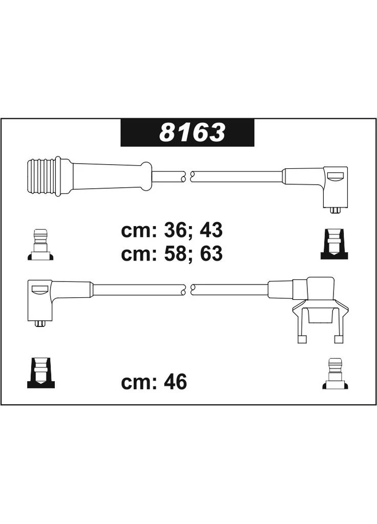 Высоковольтные премиум-провода RENAULT, R 21, R 25, Trafic, Trafic Bus, Польша Sentech Espace (387004389)