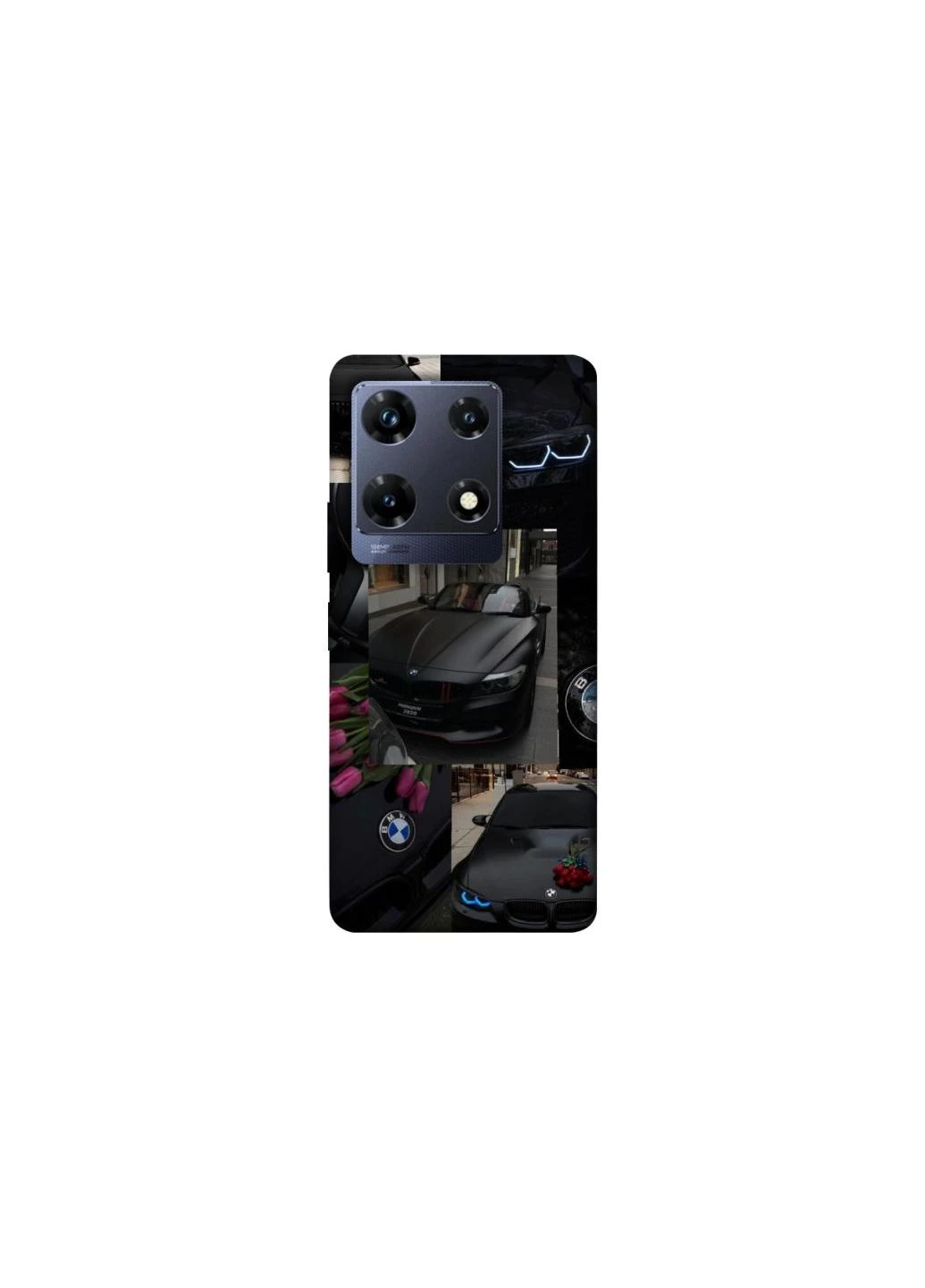 Чехол на Infinix Note 30 Pro BMW collage ver.4 Frontalka (361991961)
