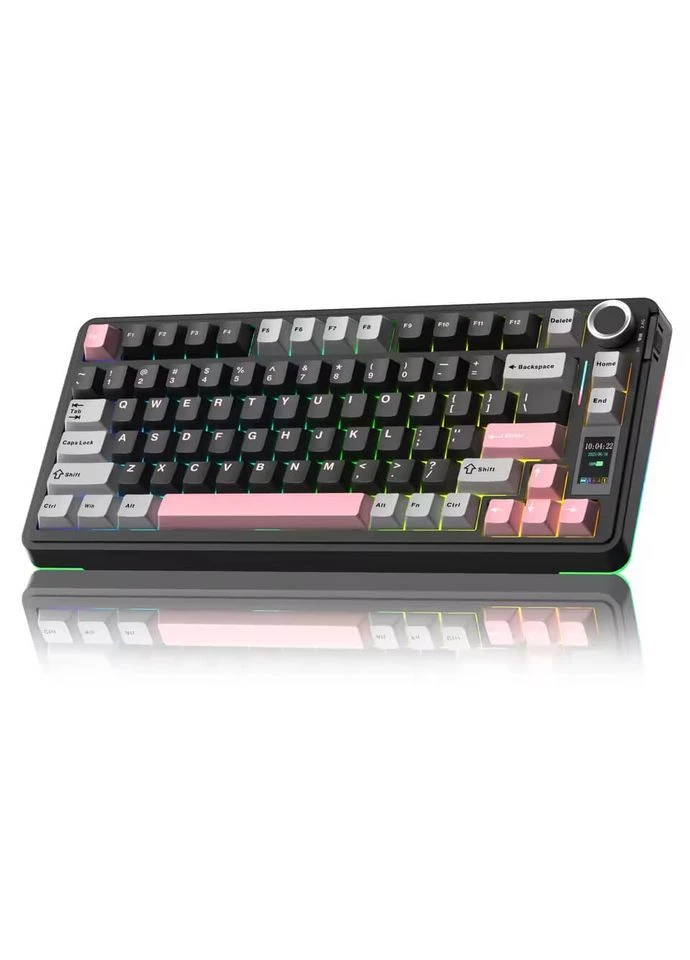 Беспроводная клавиатура с подсветкой и экраном Aula S75 PRO (385641502)