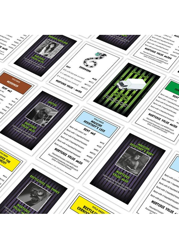 Настольная игра Monopoly UK: Beetlejuice (WM03321-EN1-6) Winning Moves (332613682)