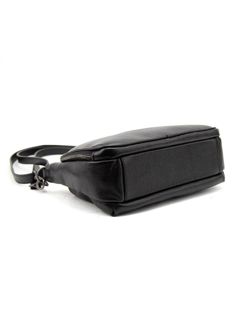 Сумка женская кроссбоде через плечо из натуральной кожи повседневная флотарь RoyalBag CH-001DB-FL (362948023)