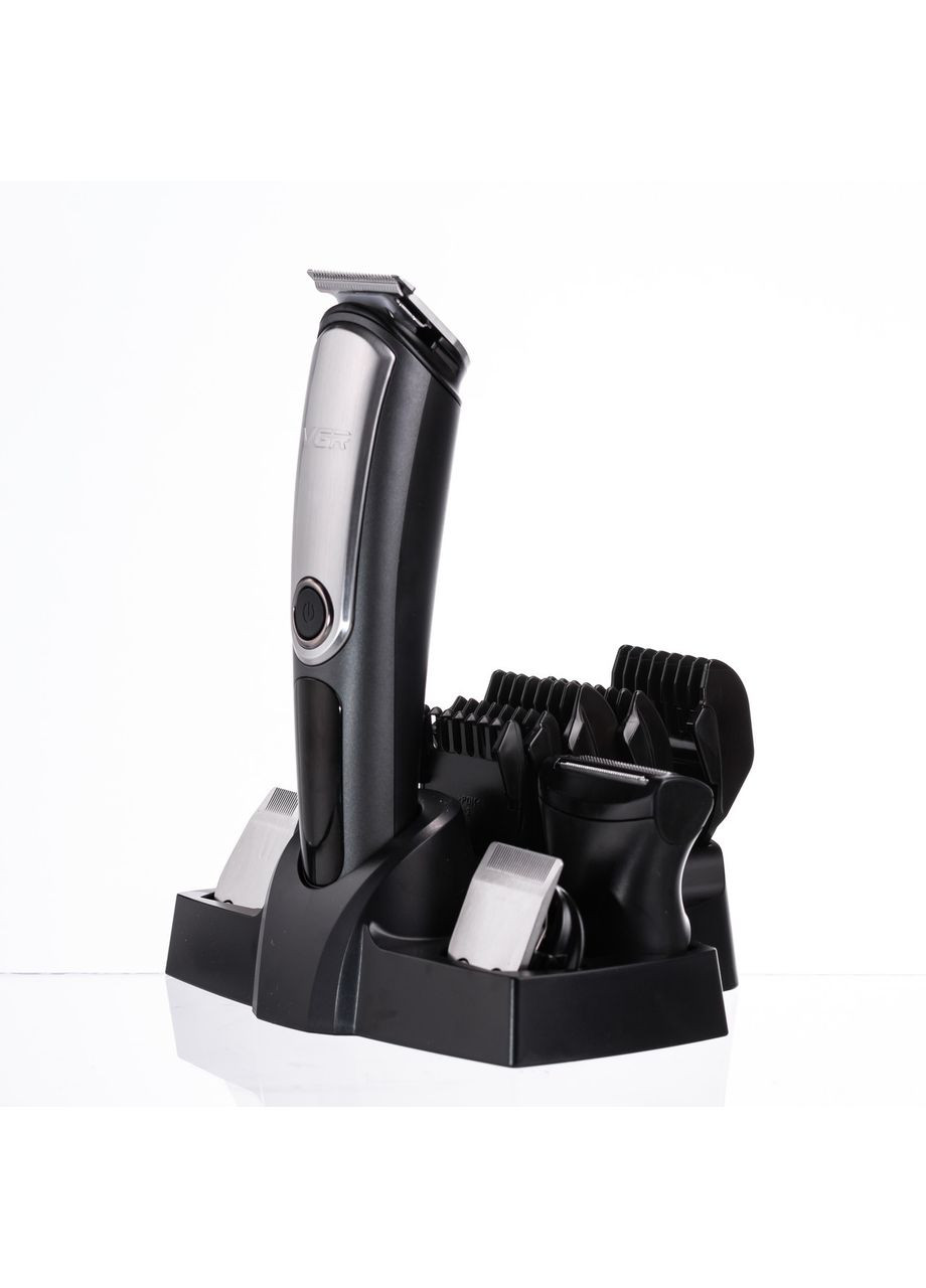 Набор для стрижки волос 5 в 1 машинка, триммер и бритва VVGR V-105 No Brand (369472974)