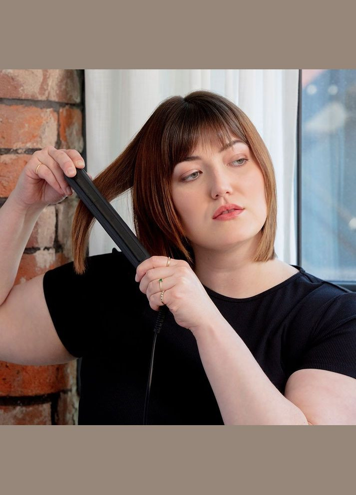 Выпрямитель CERAMIC STRAIGHT 215, >215С, дисплей, керамика, черный Remington (315028834)