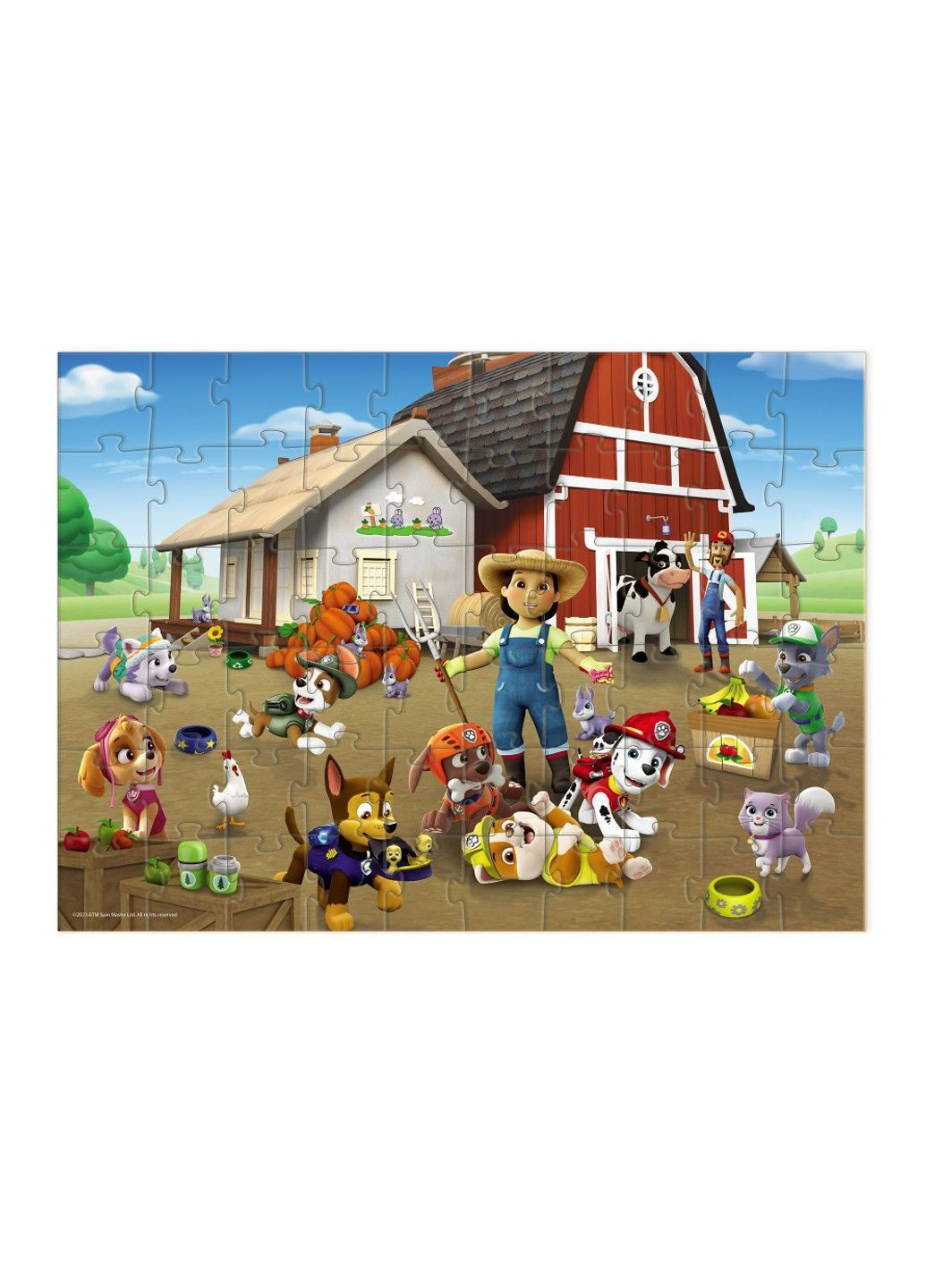 Віммельпазл Paw Patrol На фермі, 60 елементів Dodo (364689272)